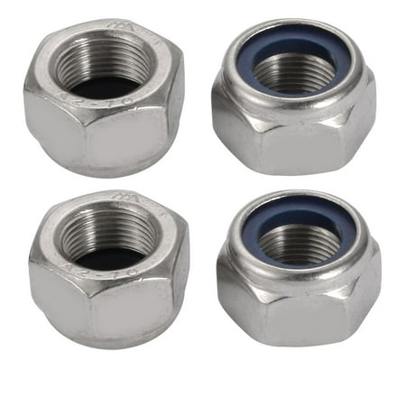 Unique Bargains 4pcs M20 x 1.5mm Pitch Metric Fine Thread 304 Stainless Steel Hex Lock Nuts
Unique Bargains 4pcs M20 x 1.5mm Pitch Metric Fine Thread 304 Stainless Steel Hex Lock Nuts