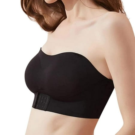 Famure Invisible Bra Compression Strapless High Support Bra for Women Smooth Front Buckle Strapless Adjustable Lift Bra effectual
Famure Invisible Bra Compression Strapless High Support Bra for Women Smooth Front Buckle Strapless Adjustable Lift Bra effectual