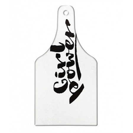 Girl Power Cutting Board Feminist Sign Handwritten with Ink and Brush Monochrome Style Illustration Decorative Tempered Glass Cutting and Serving Board in 3 Sizes by Ambesonne
Girl Power Cutting Board Feminist Sign Handwritten with Ink and Brush Monochrome Style Illustration Decorative Tempered Glass Cutting and Serving Board in 3 Sizes by Ambesonne
