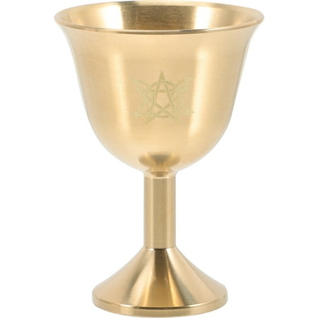 Desktop Copper Wine Cup Offering Cup Decorative Buddhism Cup Copper Cup