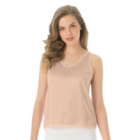 Comfort Choice Women s Plus Size Lace-Trim Camisole