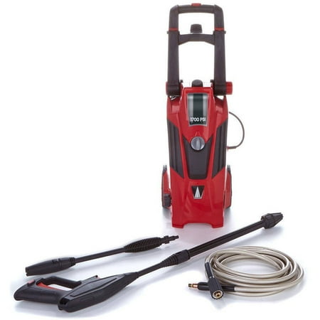 Earthwise Power Washer 1700 PSI Portable Pressure Washer-RED