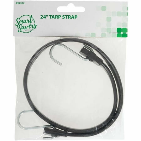 Smart Savers 5-8 In. x 24 In. Hook-to-Hook Rubber Tarp Strap Black Pack of 12 BS190(ST)-B 992372
Smart Savers 5-8 In. x 24 In. Hook-to-Hook Rubber Tarp Strap Black Pack of 12 BS190(ST)-B 992372