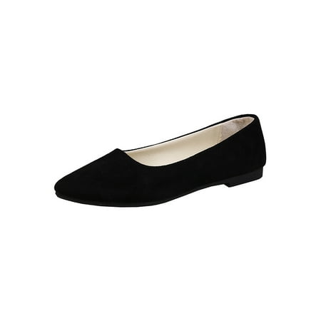 Woobling Ladies Loafers Slip On Flats Non-slip Flat Shoes Walking Casual Fashion Comfort Faux Suede Black 6.5
Woobling Ladies Loafers Slip On Flats Non-slip Flat Shoes Walking Casual Fashion Comfort Faux Suede Black 6.5
