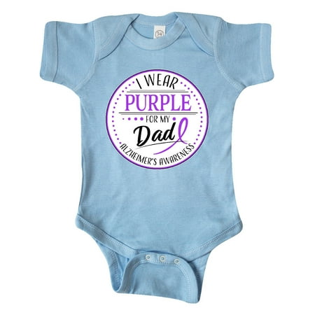 Inktastic I Wear Purple for my Dad- Alzheimers Awareness Gift Baby Boy or Baby Girl Bodysuit
Inktastic I Wear Purple for my Dad- Alzheimers Awareness Gift Baby Boy or Baby Girl Bodysuit