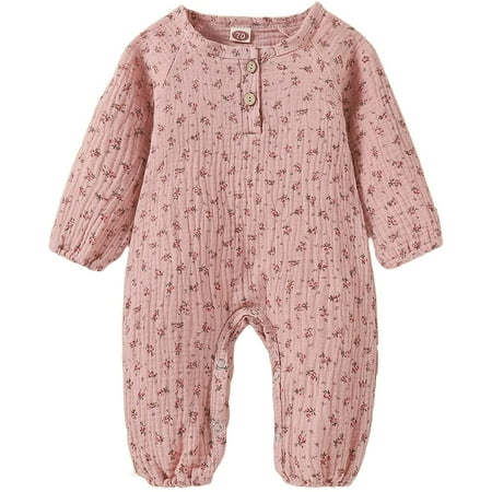 DanceeMangoos Newborn Infant Baby Girl Jumpsuit Long Sleeve Floral Print Long Romper Fall Winter Clothes 0-18M
DanceeMangoos Newborn Infant Baby Girl Jumpsuit Long Sleeve Floral Print Long Romper Fall Winter Clothes 0-18M