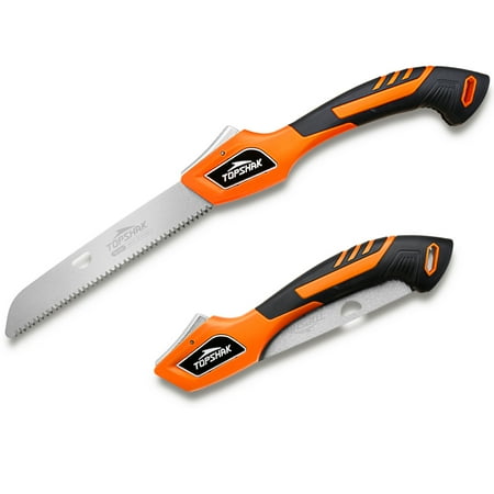 TOPSHAK TS-DS1 7-Inch Folding Saw SK-5 Carbon Steel Safe Storage for Cutting Timbers Garden Pruning Bamboo PVC/ ABS Pipes
TOPSHAK TS-DS1 7-Inch Folding Saw SK-5 Carbon Steel Safe Storage for Cutting Timbers Garden Pruning Bamboo PVC/ ABS Pipes