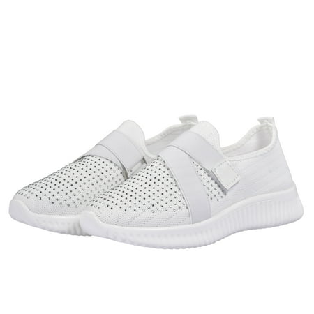 Casual Shoes for Women | Rhinestone Casual Trainers | Breathable Slip On Sneakers Flat Bottom Indoor Outdoor Walking Shoes
Casual Shoes for Women | Rhinestone Casual Trainers | Breathable Slip On Sneakers Flat Bottom Indoor Outdoor Walking Shoes