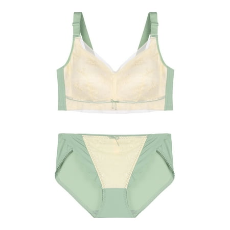 Agnes Orinda Juniors Lingerie Set Two Piece Full Figure Lace Soft Cup Minimizer Bra and Panty Set
Agnes Orinda Juniors Lingerie Set Two Piece Full Figure Lace Soft Cup Minimizer Bra and Panty Set