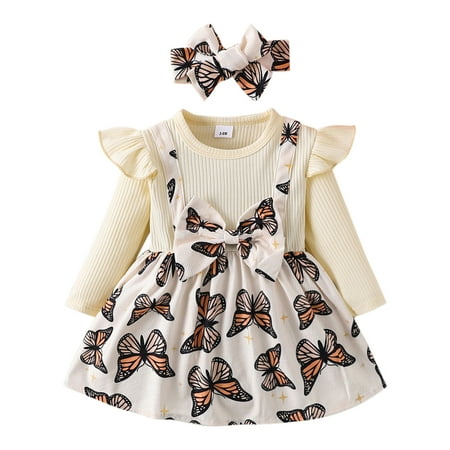 Toddler Girls Dresses Toddler Girls Long Sleeve Floral PrintsPrincess Dress Dance Party Dresses Clothes Kids Casual Dresses Beige 6M
Toddler Girls Dresses Toddler Girls Long Sleeve Floral PrintsPrincess Dress Dance Party Dresses Clothes Kids Casual Dresses Beige 6M
