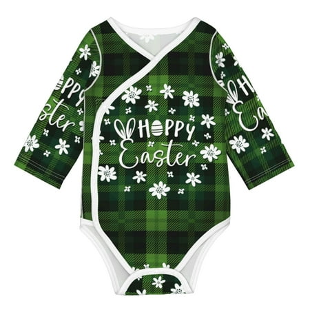 Matuu Happy Easter for Baby Long-Sleeve Bodysuit Soft Cotton Comfortable and Breathable Perfect for Newborns and Infants
Matuu Happy Easter for Baby Long-Sleeve Bodysuit Soft Cotton Comfortable and Breathable Perfect for Newborns and Infants