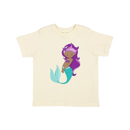 Inktastic African American Mermaid Purple Hair Sea Star Gift Toddler Toddler Girl T-Shirt
Inktastic African American Mermaid Purple Hair Sea Star Gift Toddler Toddler Girl T-Shirt
