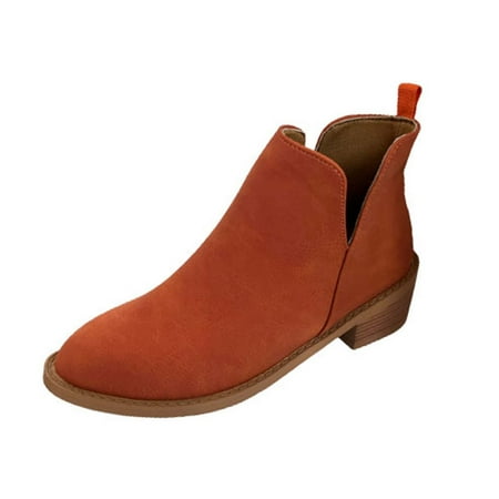 KBKYBUYZ Women s Winter Comfy Solid Color Boots Chunky Heel Middle Heel Pointed Toe Boots
KBKYBUYZ Women s Winter Comfy Solid Color Boots Chunky Heel Middle Heel Pointed Toe Boots