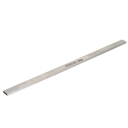 Unique Bargains 3mmx8mmx200mm Turning Milling Lathe Grinder HSS Blank Tool Bit