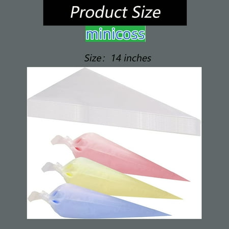 400 Pcs Disposable Piping Bags Tipless Anti Burst Pastry Icing Bag Cake Cupcake Cookies Decorating Bags
400 Pcs Disposable Piping Bags Tipless Anti Burst Pastry Icing Bag Cake Cupcake Cookies Decorating Bags
