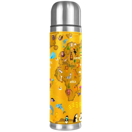 Animal World Map Pattern Premium Insulated Water Bottle - Water Mug with Food-Grade PP Vacuum Insulated Leak-proof BPA-Free
Animal World Map Pattern Premium Insulated Water Bottle - Water Mug with Food-Grade PP Vacuum Insulated Leak-proof BPA-Free