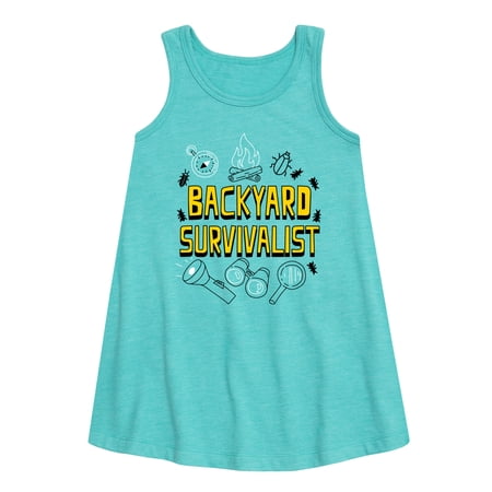 Instant Message - Backyard Survivalist - Toddler & Youth Girls A-line Dress
Instant Message - Backyard Survivalist - Toddler & Youth Girls A-line Dress