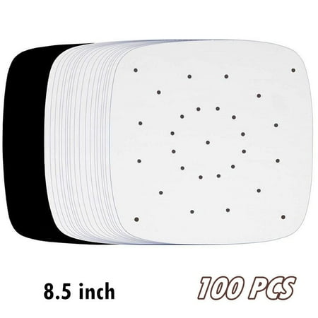 100pcs Air Fryer Liner 6-9 Inch Square Non-Stick Matte Steamer Liner Premium PerforatedSilicon Paper Steaming Baking Pastry Tools
100pcs Air Fryer Liner 6-9 Inch Square Non-Stick Matte Steamer Liner Premium PerforatedSilicon Paper Steaming Baking Pastry Tools