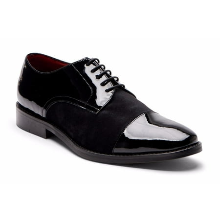 Carlos Santana Men’s West Cap-toe Lace-up Tuxedo Shoe