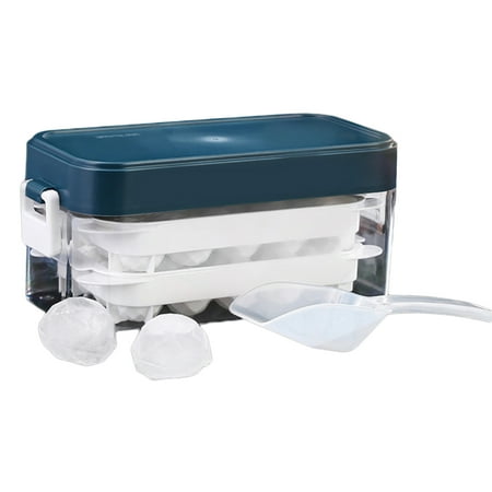 Ice Cube Mold Durable Portable Ice Cube Box Large Capacity Popsicle Mould