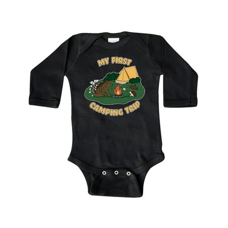 Inktastic Camping Hedgehog-My First Camping Trip Gift Baby Boy or Baby Girl Long Sleeve Bodysuit
Inktastic Camping Hedgehog-My First Camping Trip Gift Baby Boy or Baby Girl Long Sleeve Bodysuit