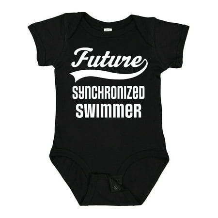 Inktastic Future Synchronized Swimmer Gift Baby Boy or Baby Girl Bodysuit