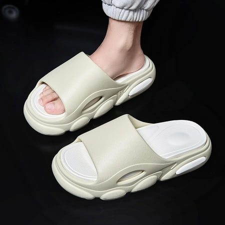 EVA Slippers Beach Slippers Unisex Sandals Comfort Anti Slip Thick Sole Slippers Floor Slides Shoes for Bathing Indoor Home 37 to 38
EVA Slippers Beach Slippers Unisex Sandals Comfort Anti Slip Thick Sole Slippers Floor Slides Shoes for Bathing Indoor Home 37 to 38
