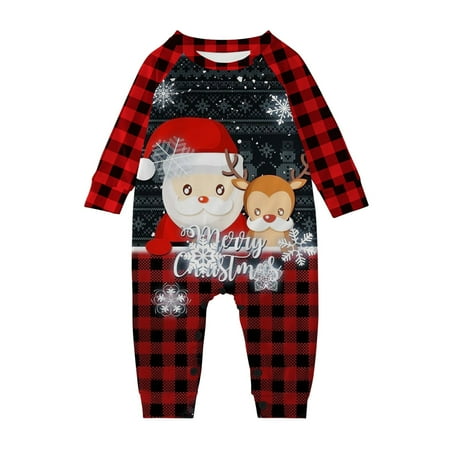 Christmas Pajamas for Family Christmas Deer Plaid Print Long Sleeve T Shirt Pants Match Pajamas Family Matching Outfits Black 3-6 Months
Christmas Pajamas for Family Christmas Deer Plaid Print Long Sleeve T Shirt Pants Match Pajamas Family Matching Outfits Black 3-6 Months