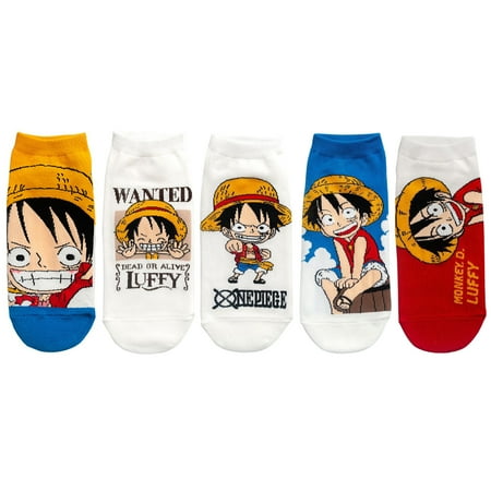 DraggmePartty 5 pairs of Anime One Piece Cotton Short Socks Cute Unisex Socks Fashion Creative Collection Print Socks
DraggmePartty 5 pairs of Anime One Piece Cotton Short Socks Cute Unisex Socks Fashion Creative Collection Print Socks