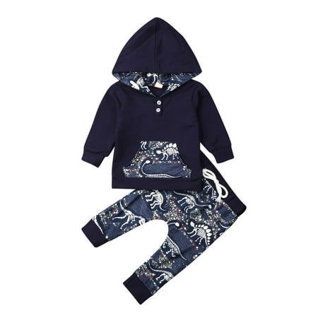 Canrulo 2PCS Toddler Baby Boy Fall Outfit Hoodie Long Sleeve Dinosaur Top Sweatsuit Pants 2PCS Clothes Navy Blue 3-4 Years
Canrulo 2PCS Toddler Baby Boy Fall Outfit Hoodie Long Sleeve Dinosaur Top Sweatsuit Pants 2PCS Clothes Navy Blue 3-4 Years