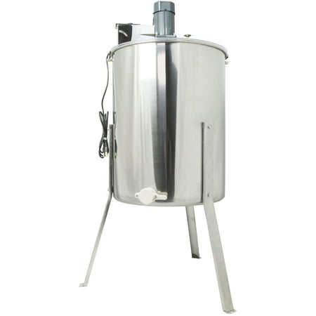New Electric Four 4 Frame Stainless Steel Honey Extractor VIVO Model BEE-V004E