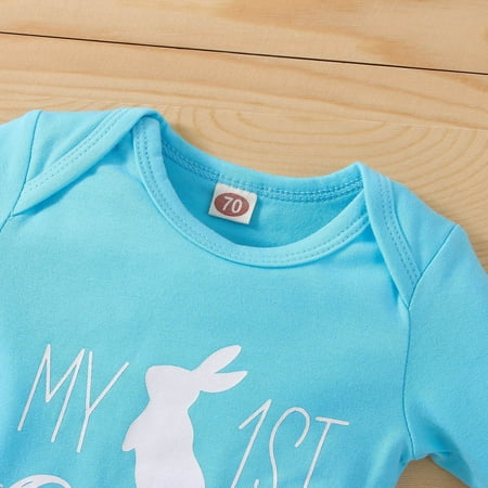Cathalem Female Baby Clothes Boys Girls Long Sleeve Easter Letter Cartoon Rabbit Prints Romper Baby Girls Clothes Set A 6-9 Months
Cathalem Female Baby Clothes Boys Girls Long Sleeve Easter Letter Cartoon Rabbit Prints Romper Baby Girls Clothes Set A 6-9 Months