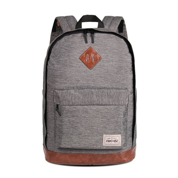 FeelinGirl Canvas Backpack College School Computer Laptop Weekend Bag Rucksack Daypack
