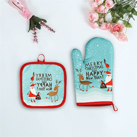 TMOYZQ Kitchen Supplies Christmas Baking Anti-Hot Gloves Oven Microwave Insulation Mat Xmas Supply Thanksgiving Gift
TMOYZQ Kitchen Supplies Christmas Baking Anti-Hot Gloves Oven Microwave Insulation Mat Xmas Supply Thanksgiving Gift