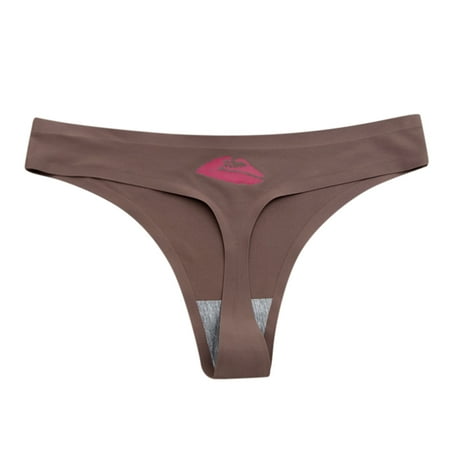 TAIAOJING Women s Cotton Thong Fashion Delicate Lip Printing Underpant Underwear Panties Brief
TAIAOJING Women s Cotton Thong Fashion Delicate Lip Printing Underpant Underwear Panties Brief