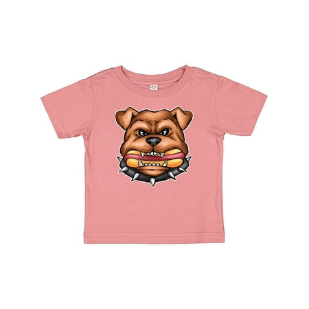 Inktastic Bull Dog Holding Hot Dog Illustration Gift Baby Boy or Baby Girl T-Shirt
Inktastic Bull Dog Holding Hot Dog Illustration Gift Baby Boy or Baby Girl T-Shirt