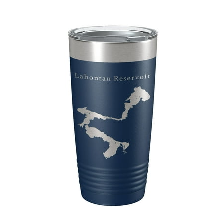 Lahontan Reservoir Tumbler Lake Map Travel Mug Insulated Laser Engraved Coffee Cup Nevada 20 oz Navy Blue
Lahontan Reservoir Tumbler Lake Map Travel Mug Insulated Laser Engraved Coffee Cup Nevada 20 oz Navy Blue