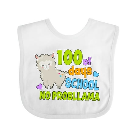 Inktastic 100 Days of School No Probllama with Llama Gift Baby Boy or Baby Girl Bib
Inktastic 100 Days of School No Probllama with Llama Gift Baby Boy or Baby Girl Bib