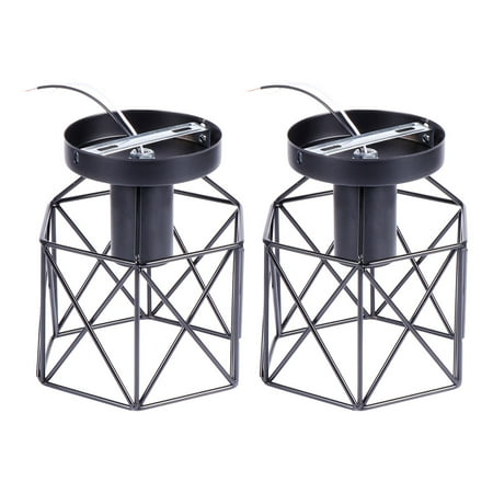 2Pcs Iron Art Ceiling Light Iron Ceiling Lamp for Living Room Hallway Bedroom Creative Ceil Light without Light Bulb (Bl
2Pcs Iron Art Ceiling Light Iron Ceiling Lamp for Living Room Hallway Bedroom Creative Ceil Light without Light Bulb (Bl