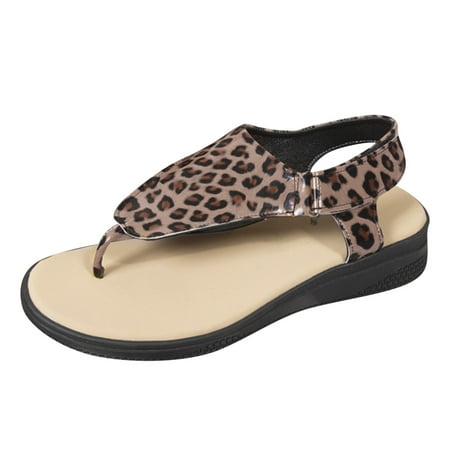 Youmylove Women Fashion Leopard Printed Bright Leather Pintoed Hook Loop Flat Sandals Summer Comfy Daily Simple Walking Footwears
Youmylove Women Fashion Leopard Printed Bright Leather Pintoed Hook Loop Flat Sandals Summer Comfy Daily Simple Walking Footwears