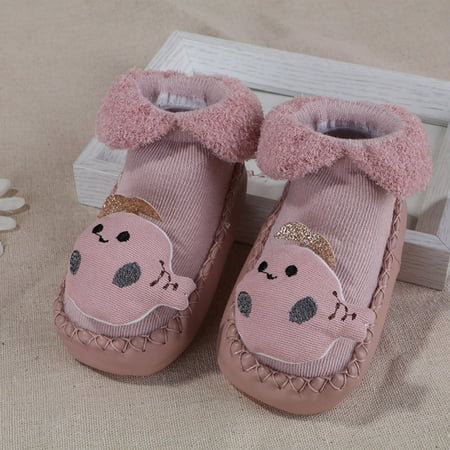 Quealent Baby Booties Girl Baby Boys Girls Booties Cotton Socks Soft Sole Winter Warm Stay On Slippers Non-Skid Cozy Crib Shoes B 12 Months
Quealent Baby Booties Girl Baby Boys Girls Booties Cotton Socks Soft Sole Winter Warm Stay On Slippers Non-Skid Cozy Crib Shoes B 12 Months