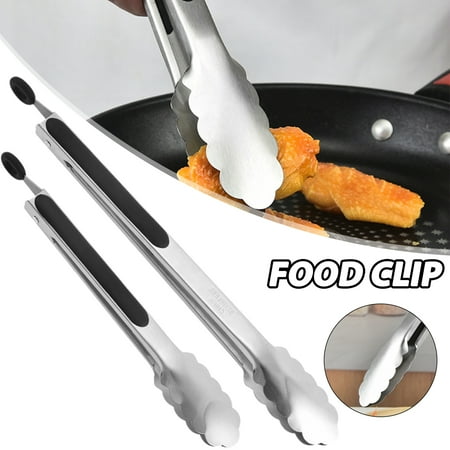 Kitchen Barbecue Tong Non-Stick Stainless Steel BBQ Grilling Tong with Lock Clip 12 Inches
Kitchen Barbecue Tong Non-Stick Stainless Steel BBQ Grilling Tong with Lock Clip 12 Inches