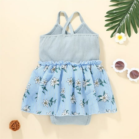 dmqupv Girls Active Suit Girls Bodysuit Baby Clothes Suspenders Sleeveless Printed Infant Romper Floral Girl Clothes 3t-4t Blue 3-6 Months
dmqupv Girls Active Suit Girls Bodysuit Baby Clothes Suspenders Sleeveless Printed Infant Romper Floral Girl Clothes 3t-4t Blue 3-6 Months