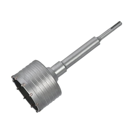 Wall Hole Drill Bit 90mm Hole Saw Cutter 190mm Drilling Depth Round Shank with Connecting Rod for SDS X4 Impact Drill
Wall Hole Drill Bit 90mm Hole Saw Cutter 190mm Drilling Depth Round Shank with Connecting Rod for SDS X4 Impact Drill