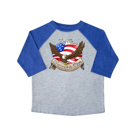 Inktastic My First Memorial Day- Bald Eagle Gift Toddler Boy or Toddler Girl T-Shirt
Inktastic My First Memorial Day- Bald Eagle Gift Toddler Boy or Toddler Girl T-Shirt
