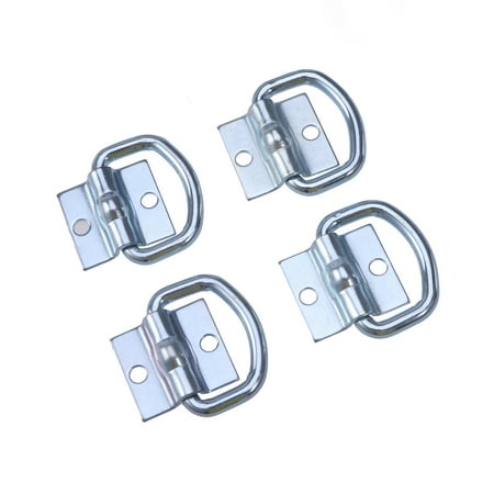 4pcs Tie Down D Ring Load Anchor Trailer Anchor Forged Lashing Ring with 9600 Pound Capacity
4pcs Tie Down D Ring Load Anchor Trailer Anchor Forged Lashing Ring with 9600 Pound Capacity