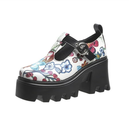Vikakiooze 2022 New Fashion High-heeled Round-toe Women s Shoes Printing Large Size Buckle Women s Single Shoes Womens Shoes Clearance
Vikakiooze 2022 New Fashion High-heeled Round-toe Women s Shoes Printing Large Size Buckle Women s Single Shoes Womens Shoes Clearance