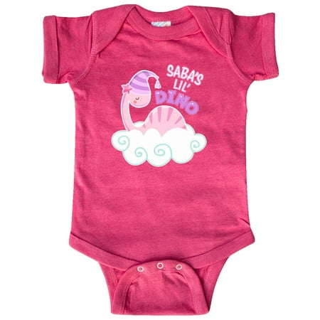Inktastic Saba s Lil Dino with Cute Pink Baby Dinosaur Gift Baby Boy or Baby Girl Bodysuit
Inktastic Saba s Lil Dino with Cute Pink Baby Dinosaur Gift Baby Boy or Baby Girl Bodysuit