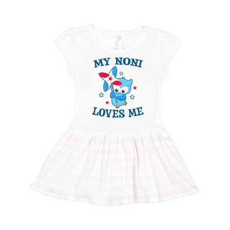 Inktastic My Noni Loves me with Owl Gift Toddler Girl Dress
Inktastic My Noni Loves me with Owl Gift Toddler Girl Dress