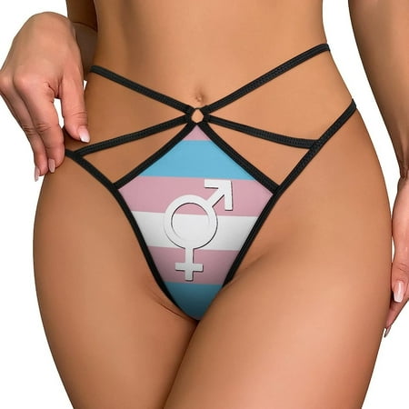 Transgender Sign and Flag Women s Print Funny Thong G-String Sexy T-Back Underwear
Transgender Sign and Flag Women s Print Funny Thong G-String Sexy T-Back Underwear